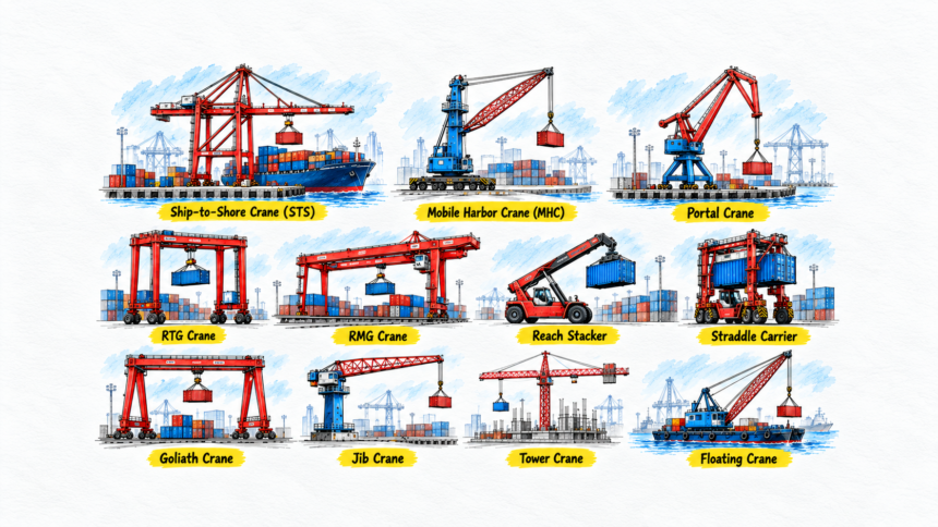 Types of Port Cranes and Their Uses